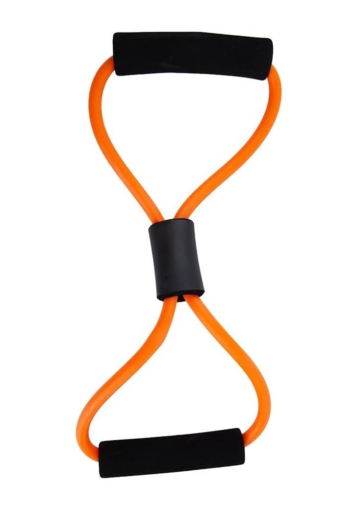 Daiso 8-Shape Resistance Exercise Stretcher, Orange & Black - Image 3